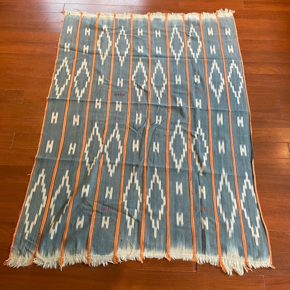 Vintage Other - Vintage fabric African hand woven baule